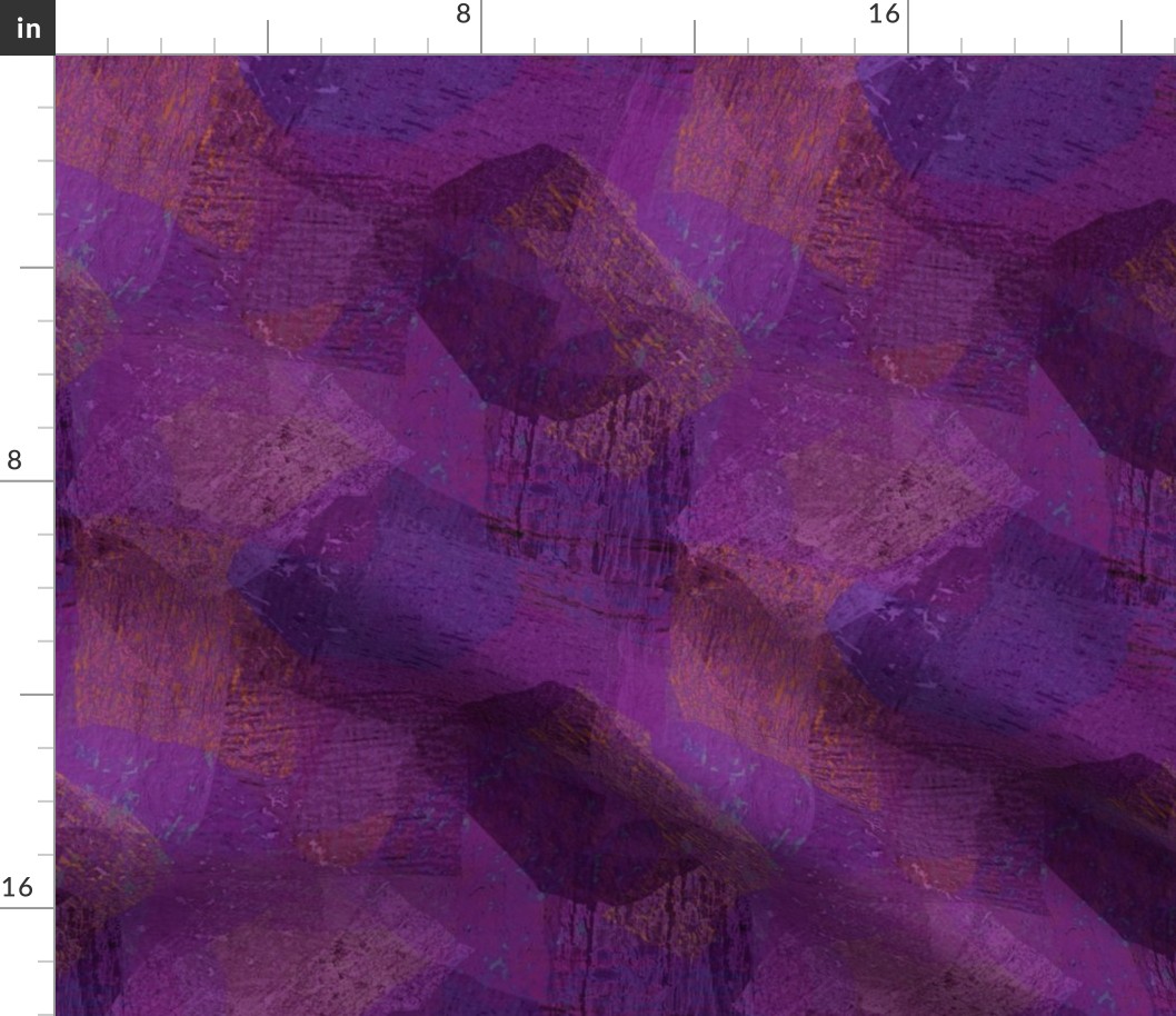Purple Tissue Paper Fabric